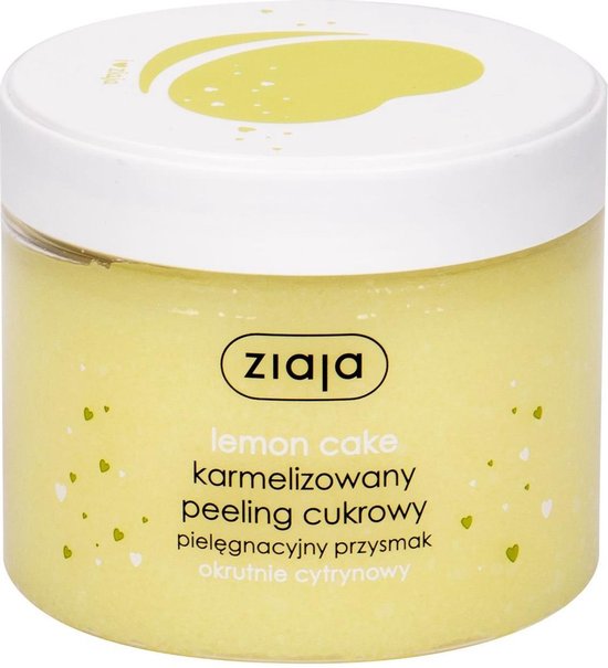 550x605-82 Ziaja - Lemon Cake Sugar Body Scrub - Body Scrub - Image 1