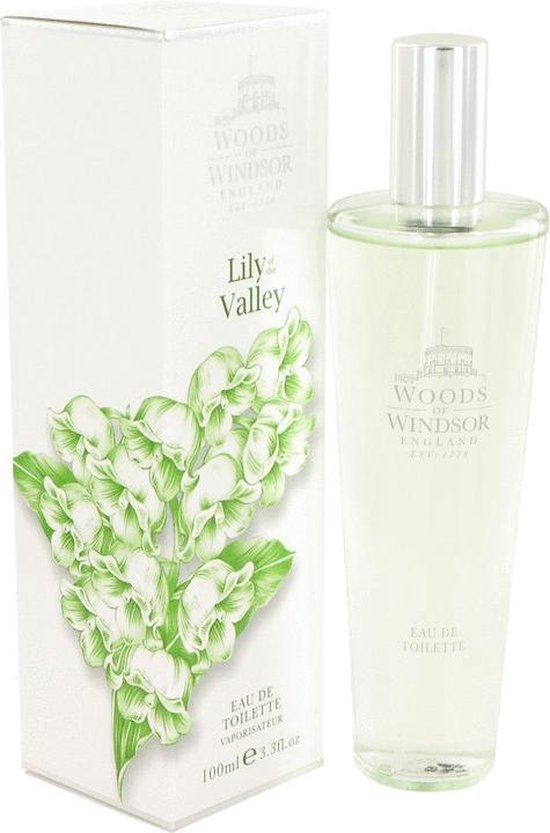 550x833-49 Lily of the Valley (Woods of Windsor) by Woods of Windsor 100 ml - Eau De Toilette Spray - Image 1