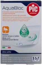 Pic Aquabloc Sterile Waterproof Post-op Plaster With Bactericide 5 X 7cm 5 U - Image 2