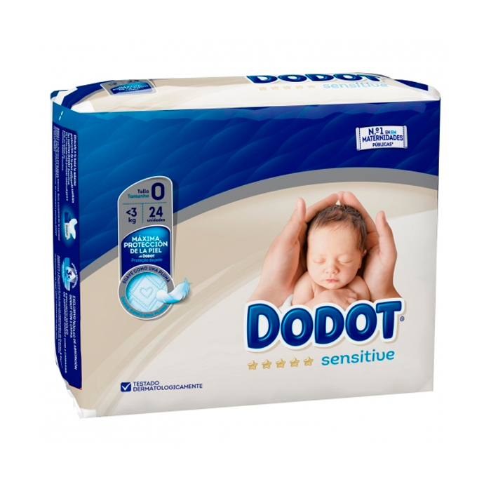 8410108658058 Dodot Sensitive R Nac 0-2,5Kg 24U - Image 1
