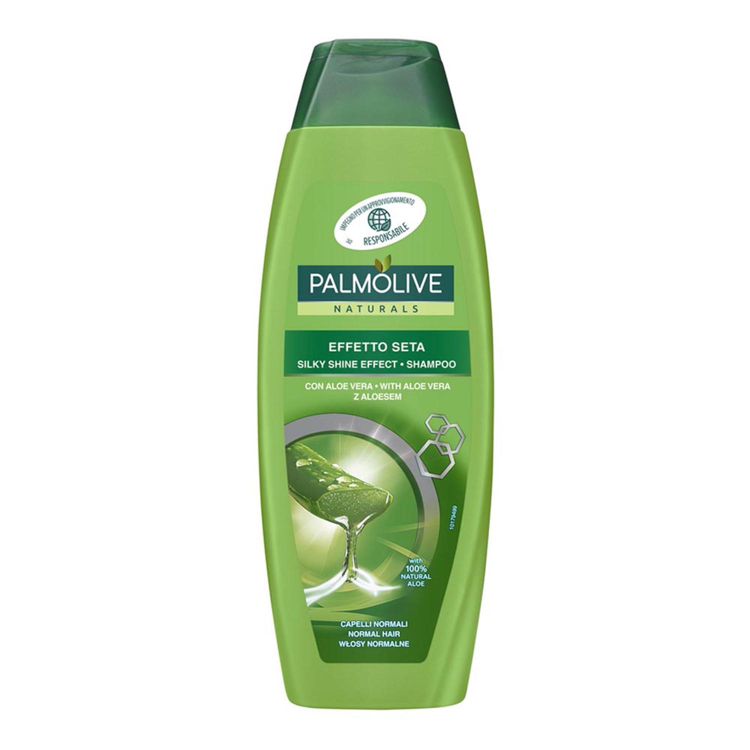 8718951576971 Palmolive Aloe Vera Champu Cabello Normal 350ml - Image 1