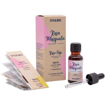 RLMU3Xr8MJZMNv9dWmoLH9 Flower Of May Natural Oil Rosehip By Flor De Mayo 20 Ml - Image 1