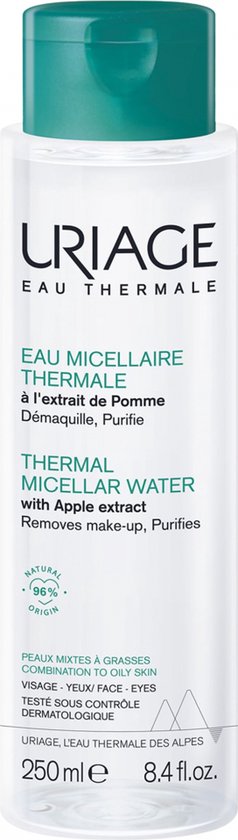 238x840-22 Uriage Thermaal Micellair Water Gecombineerde tot Vette Huid 250 ml - Image 1