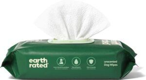 Earth Rated Dog Wipes Schoonmaakdoekjes Geurloos 100 doekjes - Image 2