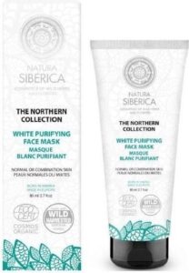 Natura Siberica White Purifying Face Mask 80ml - Image 2